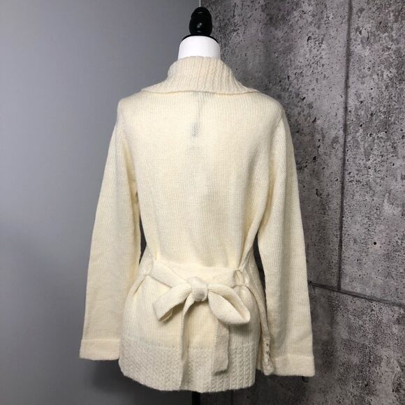 𝅺🆕 Carducci Woolblend Ivory sweater Cardigan - Picture 3 of 9